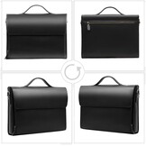 Leren Aktetas Heren - 15,6" Laptop - 29% Korting