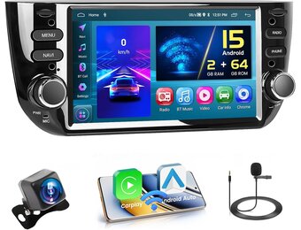 Autoradio Android FIAT Punto (10-16) Linea (12-15) - 35% Korting!