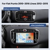 Autoradio Android FIAT Punto (10-16) Linea (12-15) - 35% Korting!