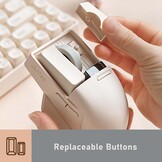 Draadloze Muis 4000 DPI, OLED, PBT, Oplaadbaar - Nu 29% Korting!
