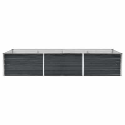 Verhoogde Plantenbak 240x80x45cm Gegalvaniseerd Staal Antraciet - 34% Korting