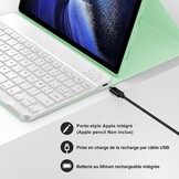 Lichtgroene Toetsenbordhoes AZERTY voor Xiaomi Pad 6/6 Pro 11" - 74% Korting