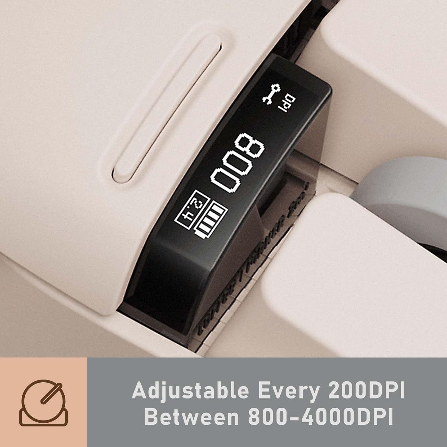 Draadloze Muis 4000 DPI met OLED Scherm | Mac/Windows | 29% Korting