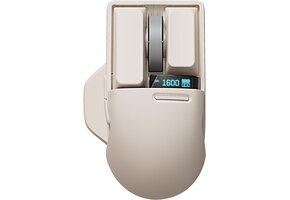 Draadloze Muis met OLED, 4000 DPI - Tofu Roze Wit (29% Korting)