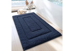 Badmat Antislip Waterabsorberend 40x60cm Marineblauw - 28% Korting