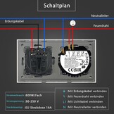 Slimme Lichtschakelaar met Stopcontact | WiFi Spraakbesturing | 31% Korting