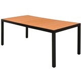 vidaXL Tuintafel 185 cm Aluminium/HKC Bruin - 35% Korting