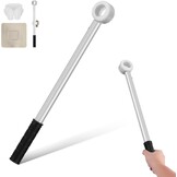 Uitschuifbare Gordijnstok Grijper 47 cm | Aluminium | 33% Korting