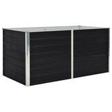 Verhoogd Plantenbed Staal Antraciet 160x80 cm - 34% Korting!