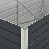 Verhoogd Plantenbed Staal Antraciet 160x80 cm - 34% Korting!