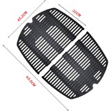 Gietijzeren Grillrooster voor Weber Q300/Q320 (2 stuks, 34% korting!)