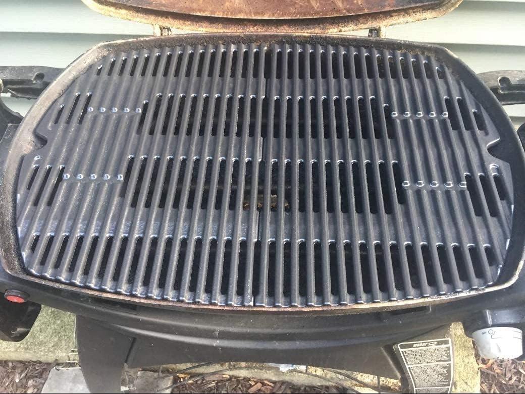 Gietijzeren Grillrooster voor Weber Q300/Q320 (2 stuks, 34% korting!)