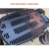 Gietijzeren Grillrooster voor Weber Q300/Q320 (2 stuks, 34% korting!)