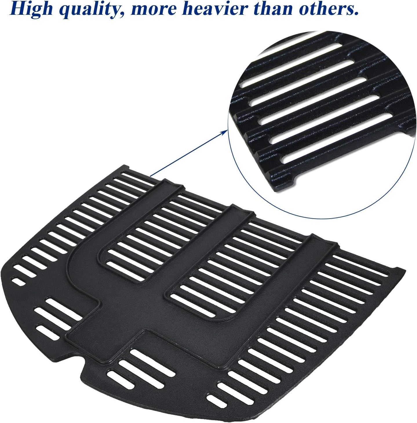 Gietijzeren Grillrooster voor Weber Q300/Q320 (2 stuks, 34% korting!)