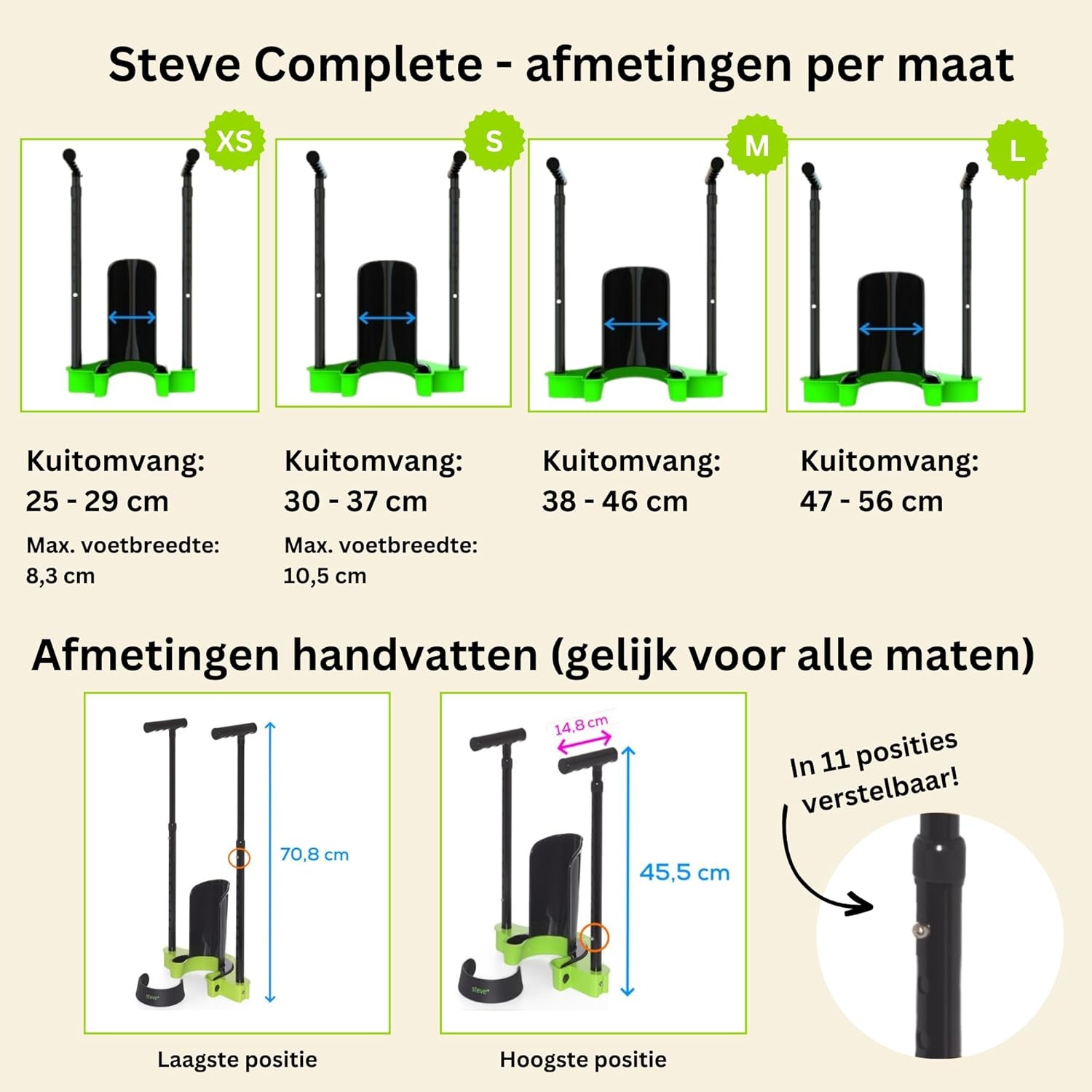 Aantrekhulp Compressiekousen Maat S - Zonder Bukken (-34%)