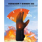 Verwarmde Handschoenen Dames/Heren 78% Korting | Waterdicht, Winddicht