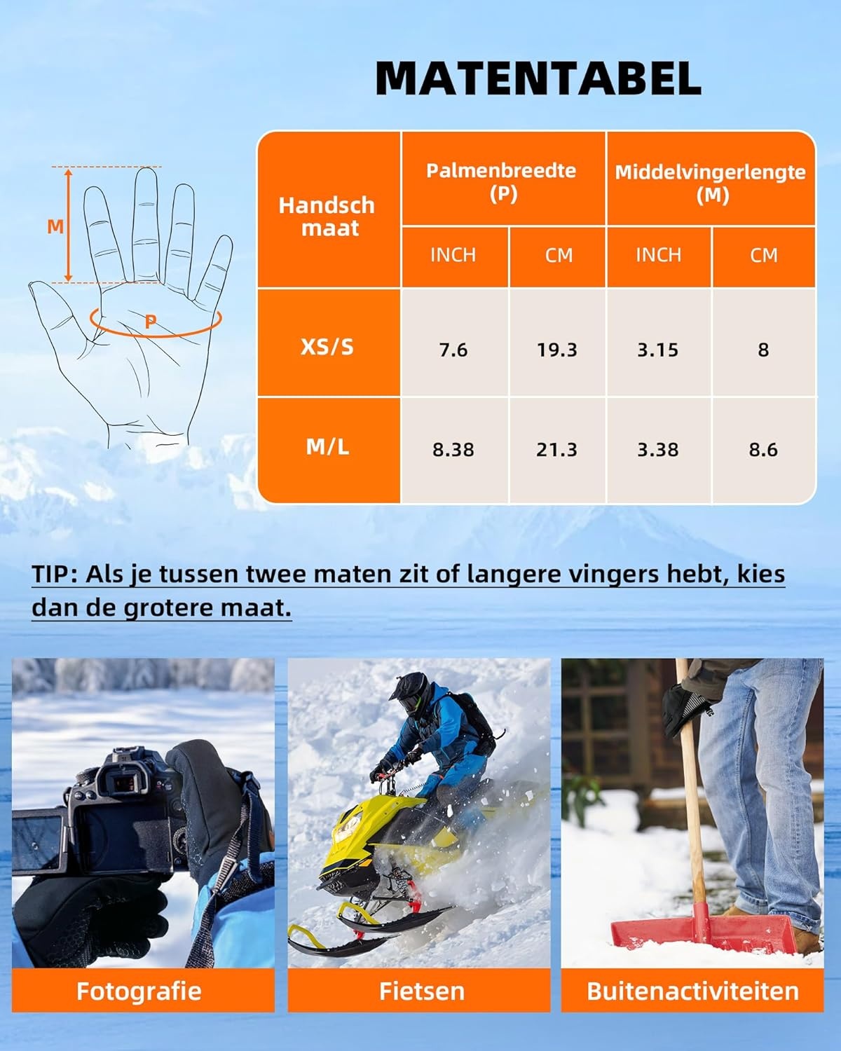 Elektrische Winterhandschoenen Unisex | 77% Korting | Waterdicht & Winddicht | Verwarmd