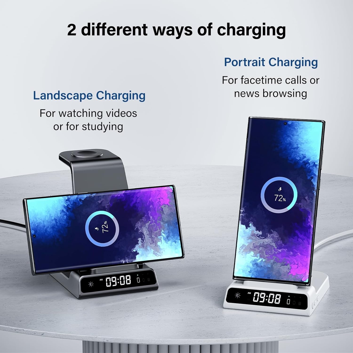 3-in-1 Draadloos Laadstation Samsung & Galaxy Watch - 34% Korting!