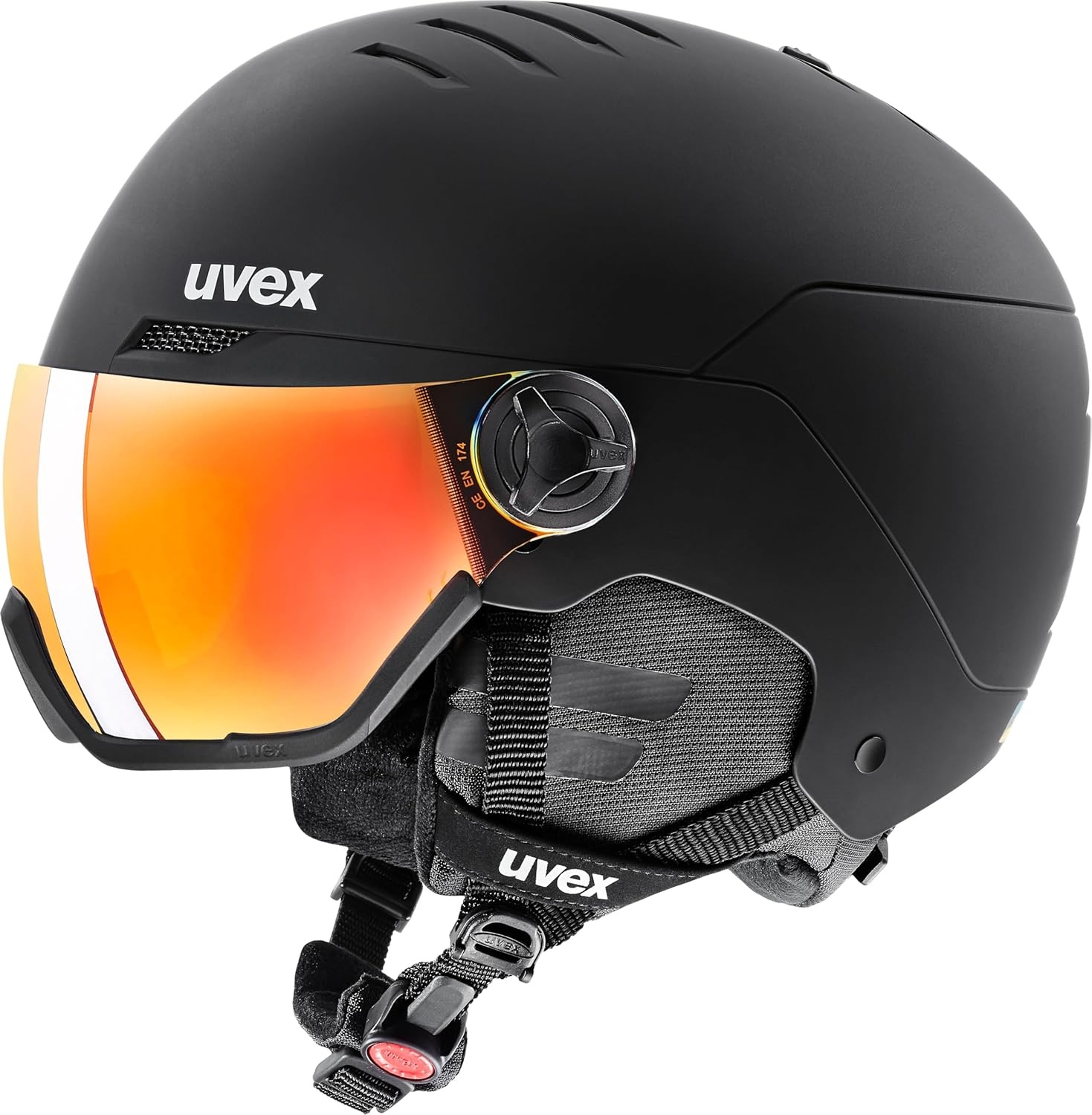 Uvex Skihelm met Vizier - Heren & Dames (54-58cm) - 35% Korting