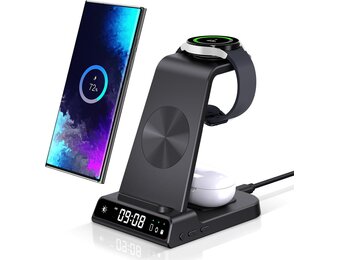 3-in-1 Draadloos Laadstation Samsung met Korting