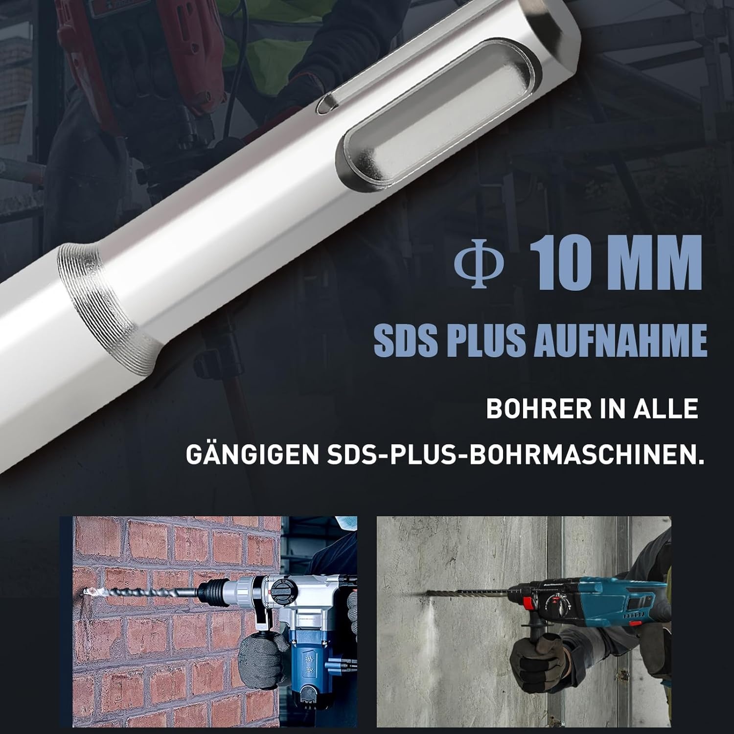 Hamerboor SDS Plus 14x160mm - Beton, Steen & Natuursteen - 29% Korting