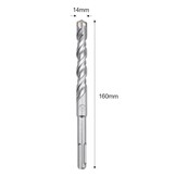 Hamerboor SDS Plus 14x160mm - Beton, Steen & Natuursteen - 29% Korting