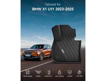 35% Korting: Vloermatten BMW X1 U11 TPE - All-weather