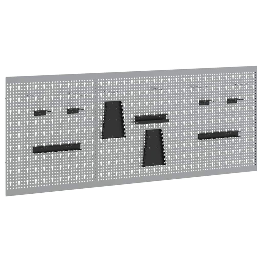 VidaXL Opslagbank Grijs 150x1x60cm Staal - 29% Korting