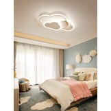 Dimbaar LED Plafondlamp Wolken - Kinderkamer - 32W - 34% Korting!
