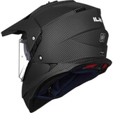 Motorcrosshelm met Dubbel Vizier & Zonneklep - ECE Goedgekeurd