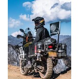 Motorcrosshelm met Dubbel Vizier & Zonneklep - ECE Goedgekeurd
