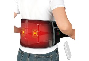 Draadloze Warmtegordel Rugmassage - 73% Korting