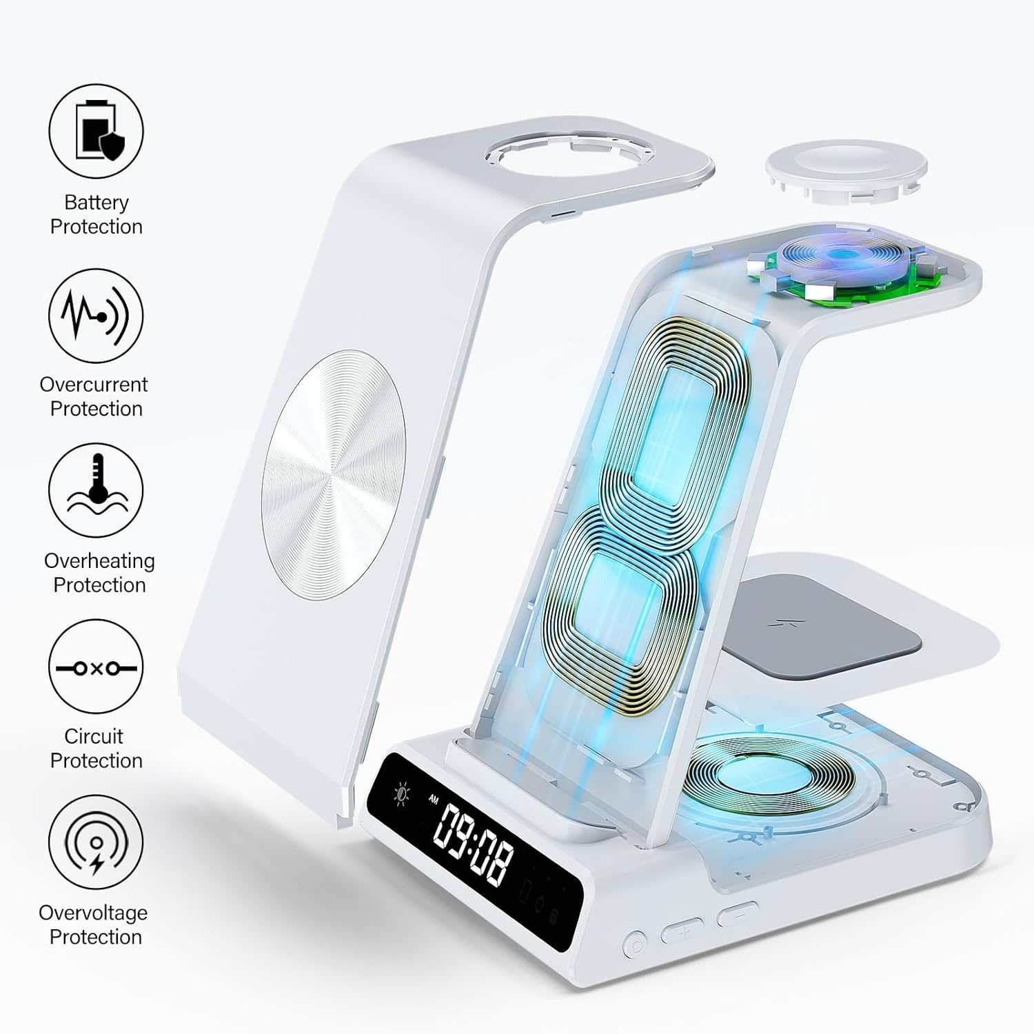 3-in-1 Samsung Draadloos Laadstation - 34% Korting!