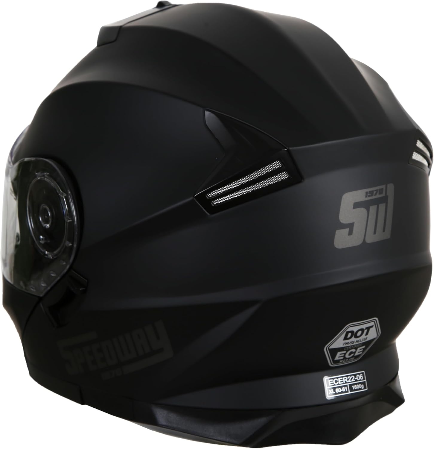 Modulaire Motorhelm met Dubbel Vizier - 34% Korting