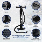 Opblaasbaar SUP Board 10'6"-11'6" voor alle niveaus - 35% Korting