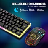 Draadloos Gaming Toetsenbord & Muis Set (QWERTZ) - 29% Korting!