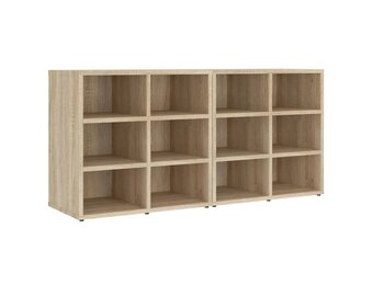 VidaXL Schoenenkasten Sonoma Eiken (2 stuks) - 34% Korting!