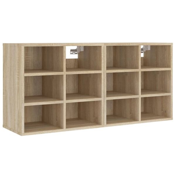 VidaXL Schoenenkasten Sonoma Eiken (2 stuks) - 34% Korting!