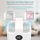 Airelax Luchtontvochtiger 1000ml - Fluisterstil & 7-kleuren Nachtlampje (28% Korting)