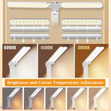 Draadloze LED Bureaulamp Kinderen 3 Kleuren, Klok & Penhouder | 33% Korting