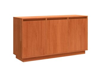 Massief Grenen Dressoir Bruin 111x34x60cm - 35% Korting