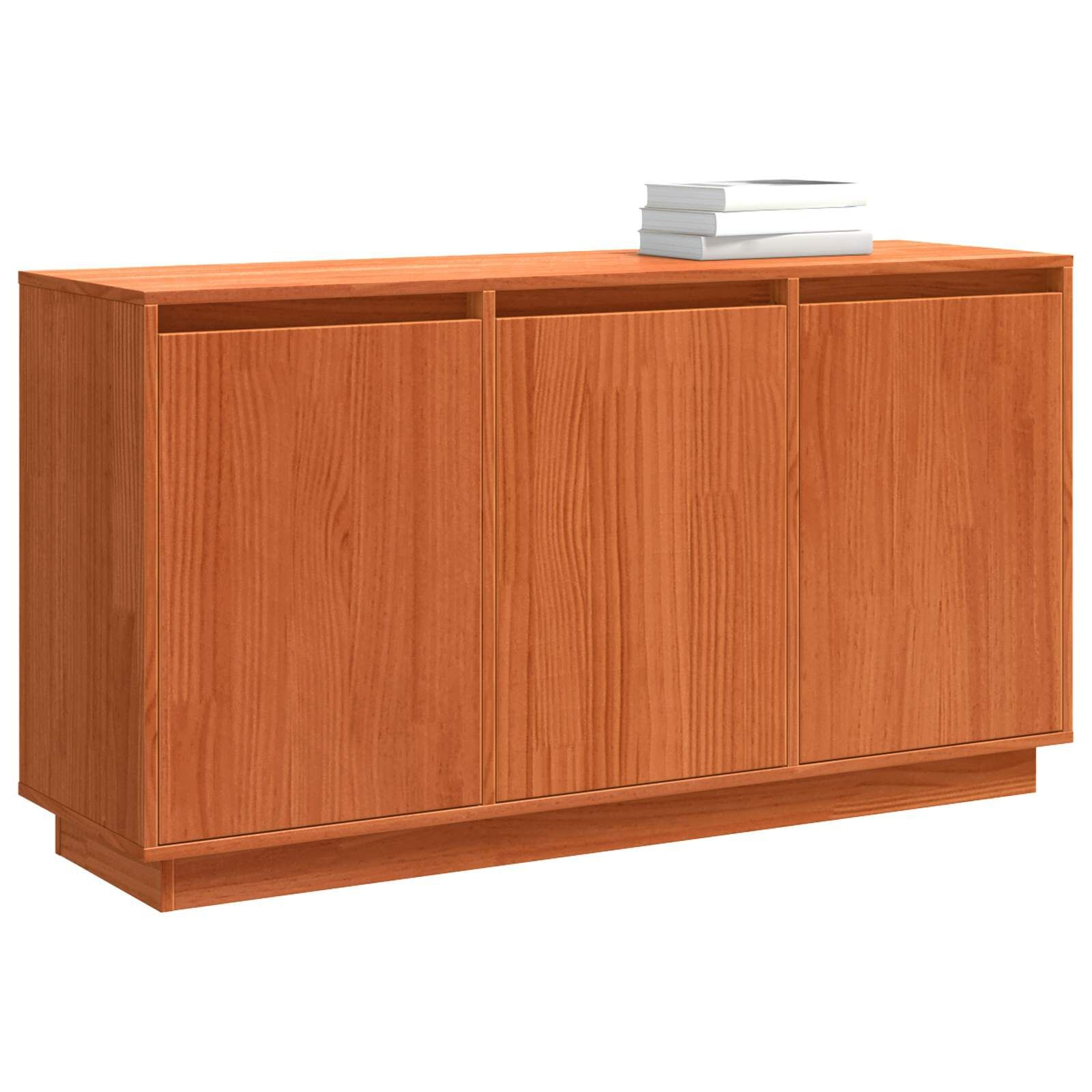 Massief Grenen Dressoir Bruin 111x34x60cm - 35% Korting