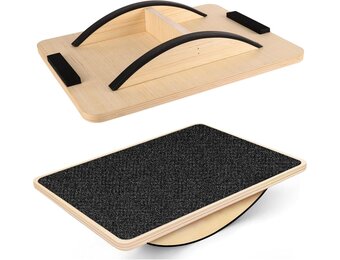 Balance Board Multiplex - Rompkracht & Enkeltraining - 50% Korting