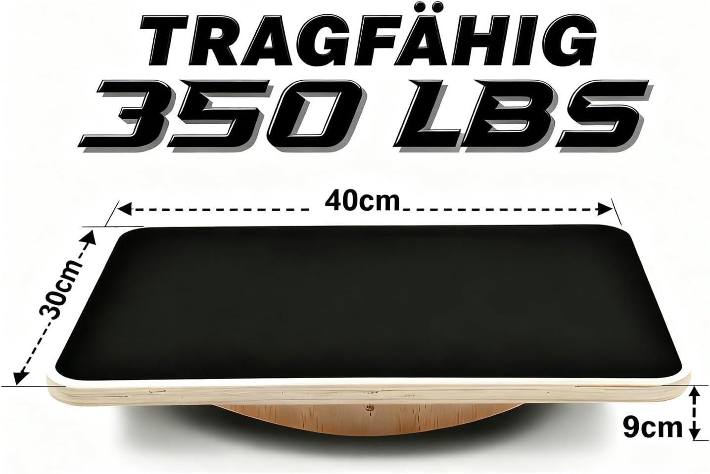 Balance Board Multiplex - Rompkracht & Enkeltraining - 50% Korting