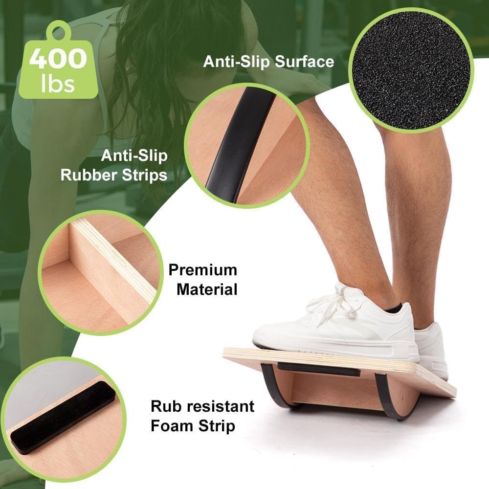Balance Board Multiplex - Rompkracht & Enkeltraining - 50% Korting