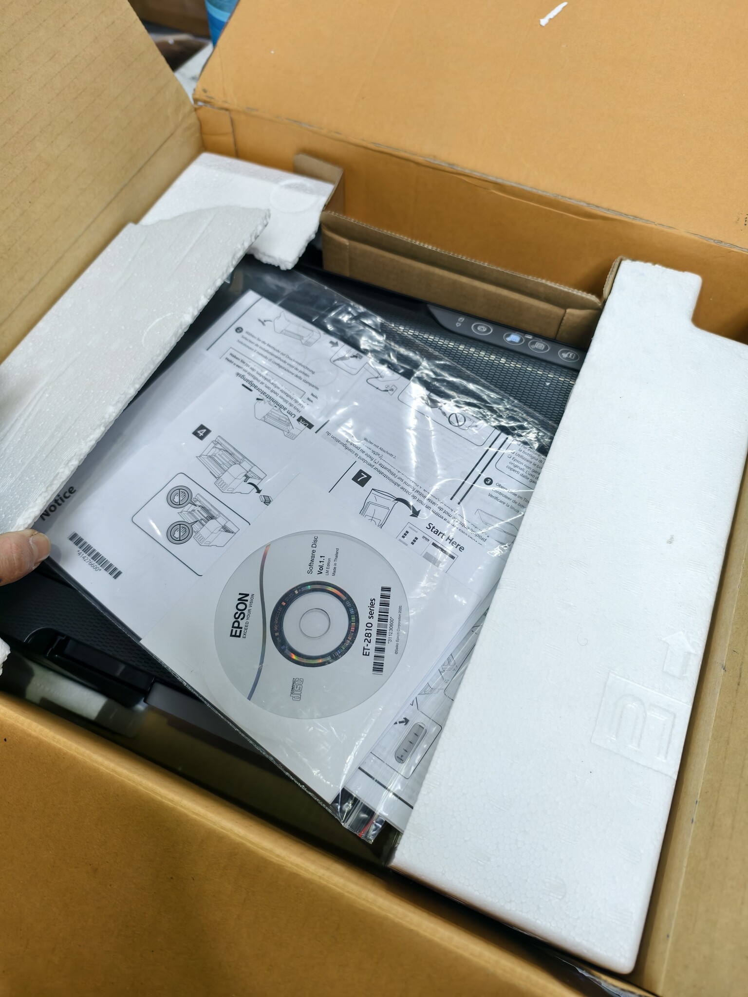 Epson EcoTank ET-2810 A4 Printer: 3 jaar inkt, 55% korting!