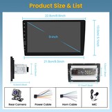 1 DIN Autoradio 9" Touchscreen | Korting 29%