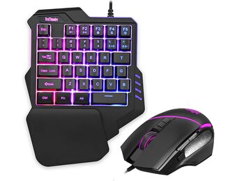 Gaming Toetsenbord & Muis Set | 35 Toetsen | RGB | 6400 DPI | 52% Korting