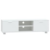 Tv-meubel 140x40,5x35 cm Bewerkt Hout Wit (59% Korting)