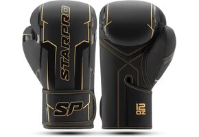 Bokshandschoenen Training Sparring Zwart 10oz - 78% Korting